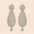 Regal Teardrop Crystal Chandelier Earrings – 0059M